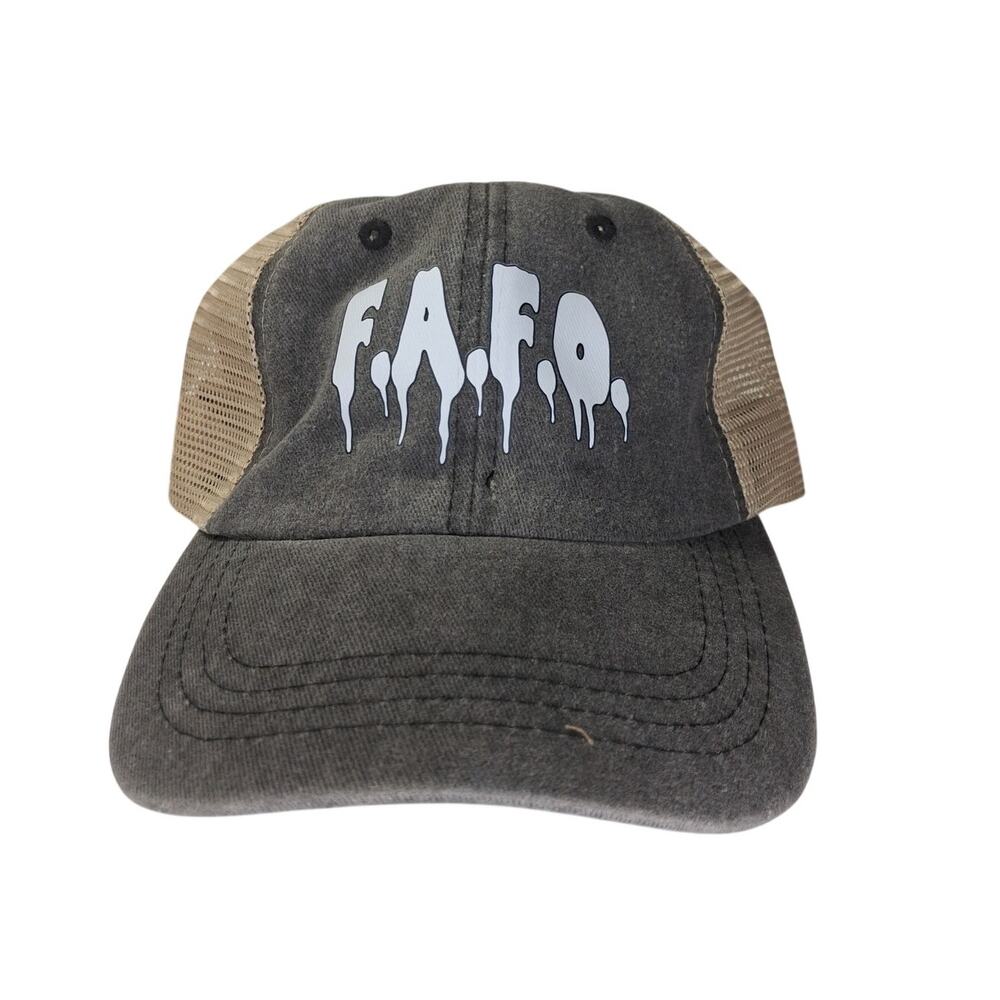 F.A.F.O. Unbranded trucker hat